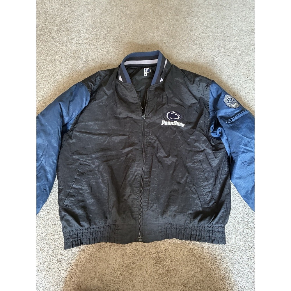 Pro Player Vintage Reversible Penn State Puffer Jacket. L
